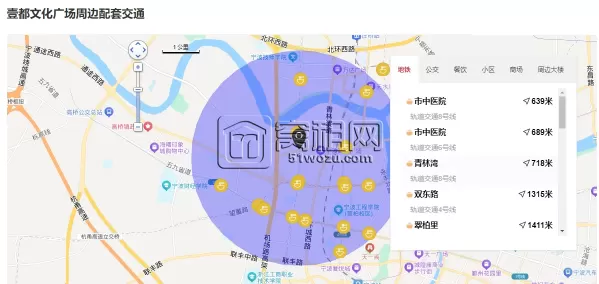 宁波壹都文化广场乘地铁几号线到达?(图1)